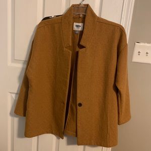Old Navy tan dressy coat!